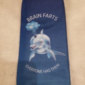 Blue sublimation socks